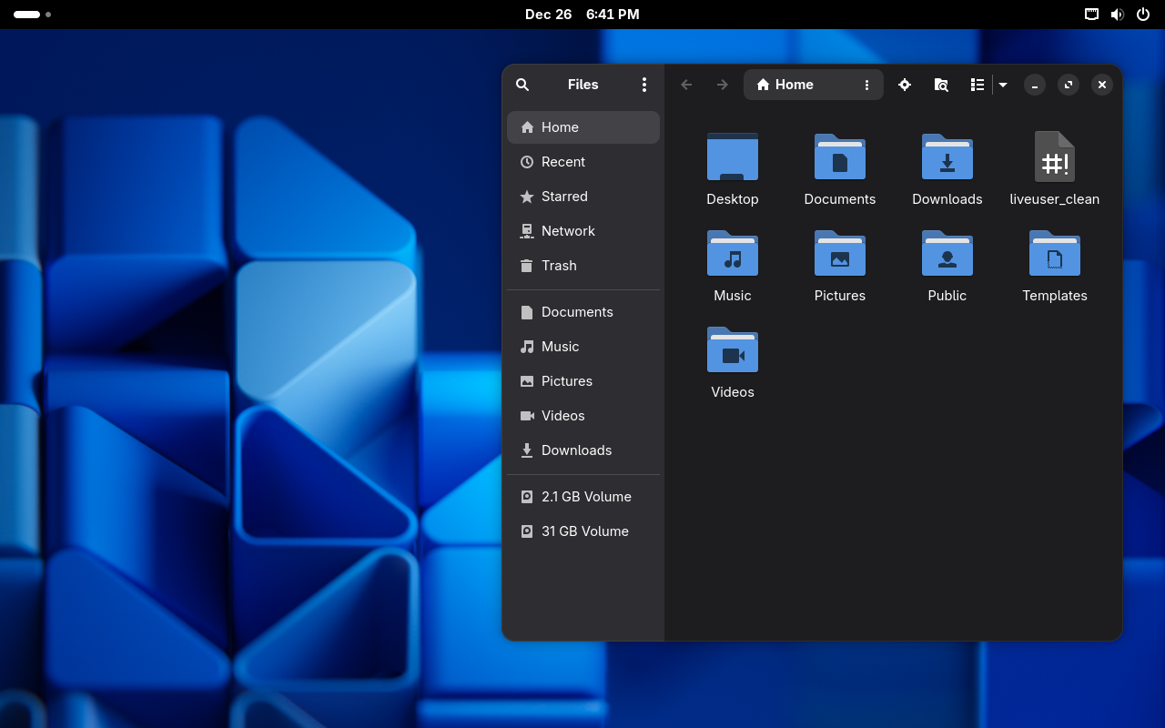 Image of GNU/Linux GNOME desktop environment GNU/Linux